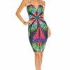 Regular Size * | Zoozie La Mini Dress Floral Sweetheart Sublimation