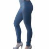 Regular Size * | Zoozie La Solid Leggings Gray Regular