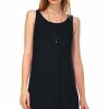 Regular Size * | Zoozie La Strappy Back Dress Sleeveless Black