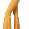 Regular Size * | Zoozie La Bell Bottoms Denim Colored Yoga Pants Regular Size Amber