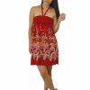 Regular Size * | Zoozie La Red Mini Floral Elastic Band Top Sundress