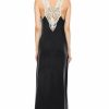 Regular Size * | Zoozie La Regular Size Lace Maxi Dress With Crochet Details Black