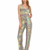 Regular Size * | Zoozie La Jumpsuit Romper Aztec Tribal Mint