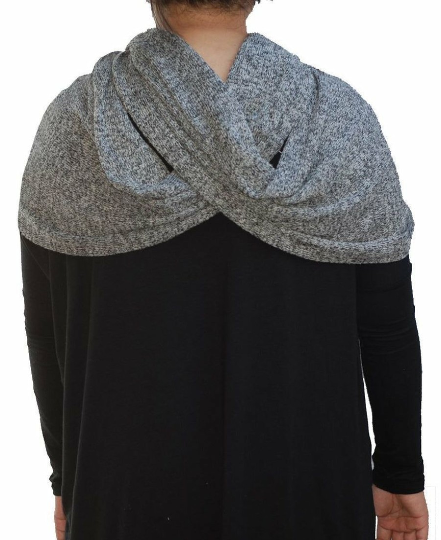 Regular Size * | Zoozie La Fashion Scarf Infinity Shawl Heather Gray One Size Regular Size